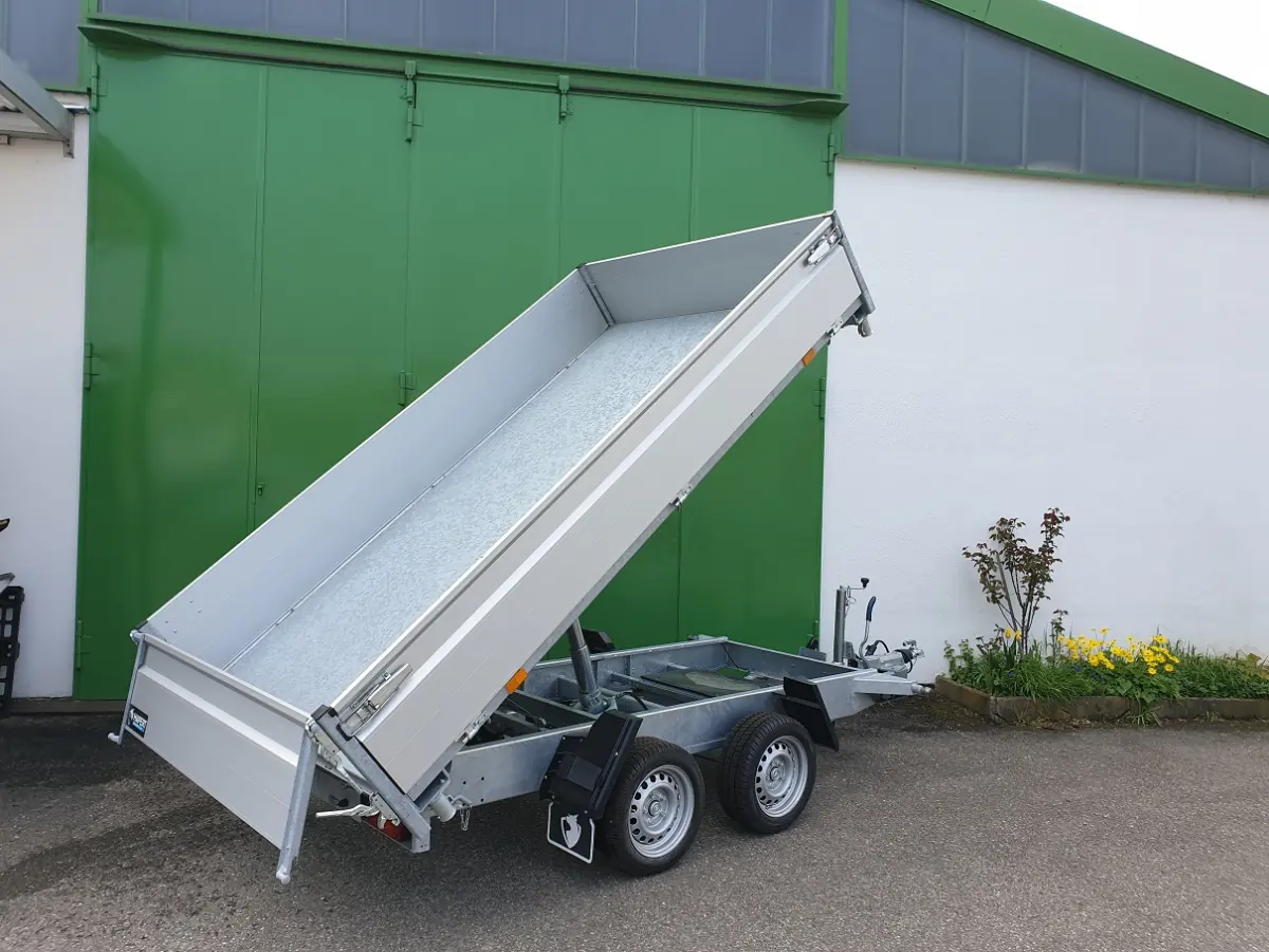 8. Hapert Tandem 3-Seitenkipper 3000kg
